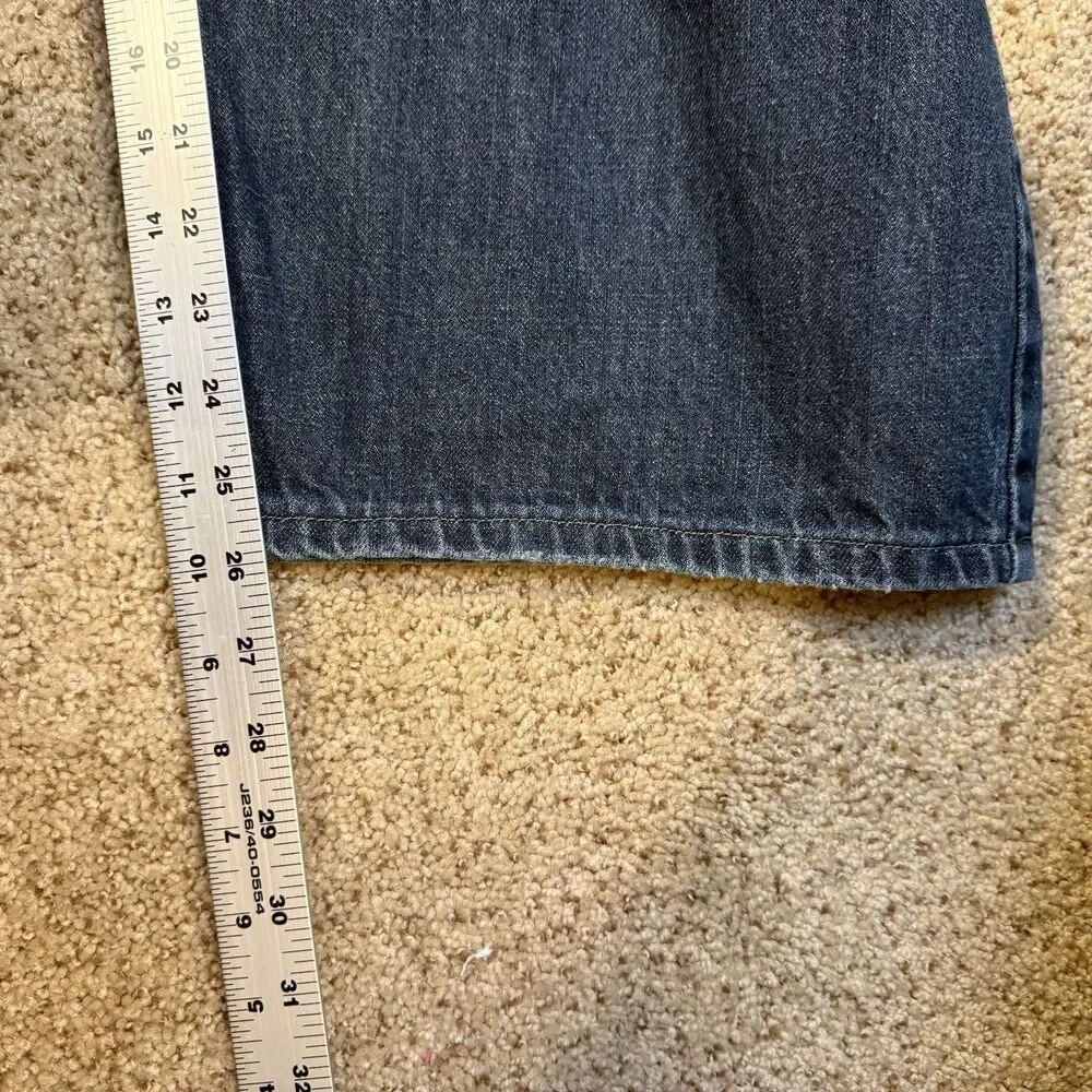 Levis Jeans Mens 48x32 Blue 559 Relaxed Straight Leg Medium Wash Denim Workwear